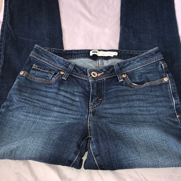 levi's curvy fit straight leg jeans